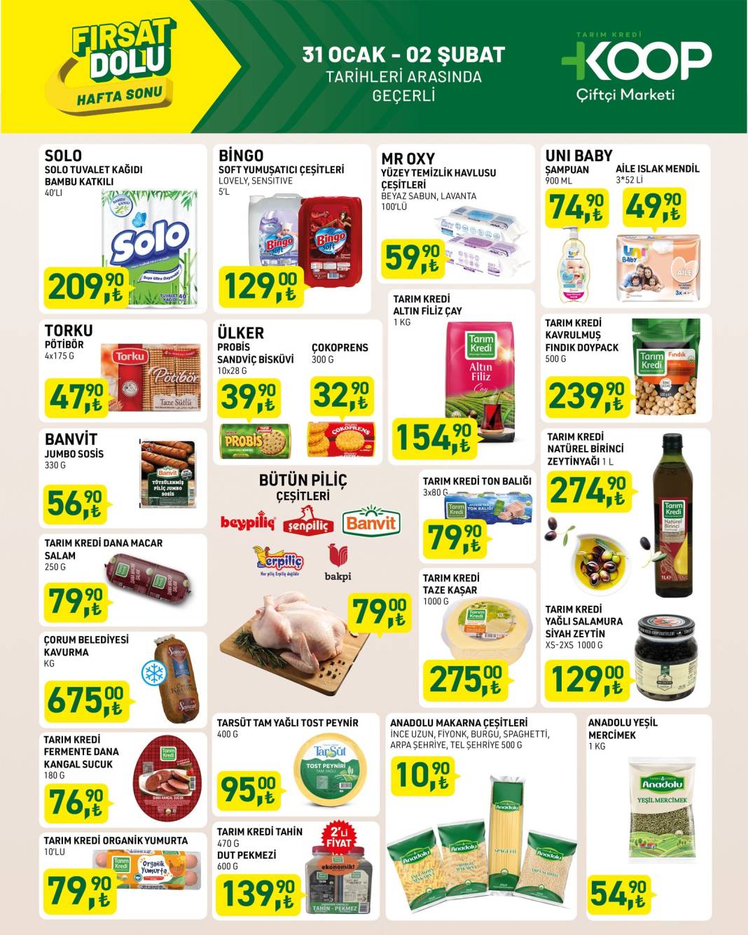 Tarım Kredi Market’in yeni fırsatları raflarda 12